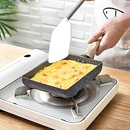 Sartén Tamagoyaki Omelette Negro Sartén Antiadherente Fry Egg Pan Pancake Olla De Cocina Uso Exclusivo Para Cocina De Gas-Negro