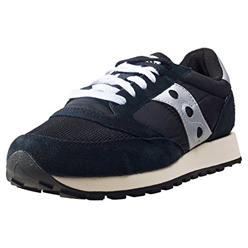 Saucony Jazz Original Vintage, Zapatillas de Cross Unisex Adulto, Negro (Black/White), 42 EU