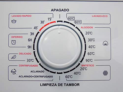 Scandomestic - Lavadora de carga frontal WAH1702-7 KG 1200 RPM - Bajo consumo energético - color Blanco y carga variable.INSTALACIÓN INCLUIDA