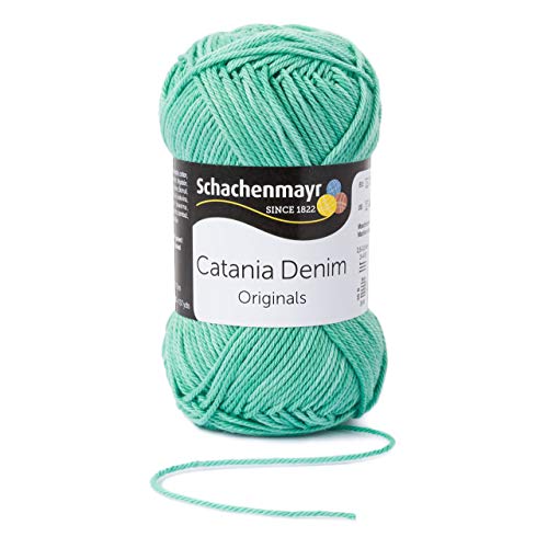 Schachenmayr Catania Denim 9807340-00170 - Ovillo de algodón para tejer a mano