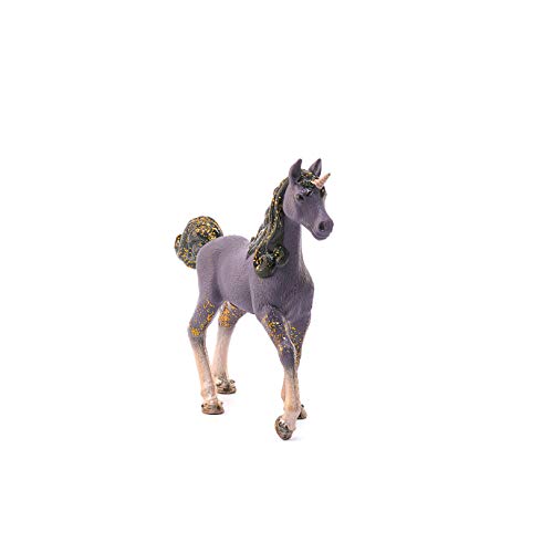 Schleich- Figura de Unicornio de Estrella fugaz, Potro, Colección Bayala, 18 cm (70580)