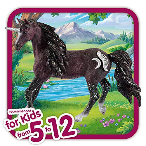 Schleich- Figura de Unicornio de la Luna, Semental, Colección Bayala, 18 cm (70578)