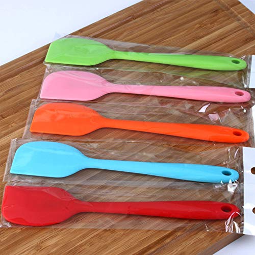 Schneespitze 6Pcs Cocina raspador de la Torta,Utensilios de Cocina de Silicona,Cucharas Medidoras,Hornear Espátula de Silicona Cuchara,Cocina Herramientas