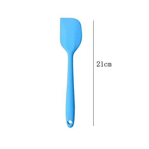 Schneespitze 6Pcs Cocina raspador de la Torta,Utensilios de Cocina de Silicona,Cucharas Medidoras,Hornear Espátula de Silicona Cuchara,Cocina Herramientas