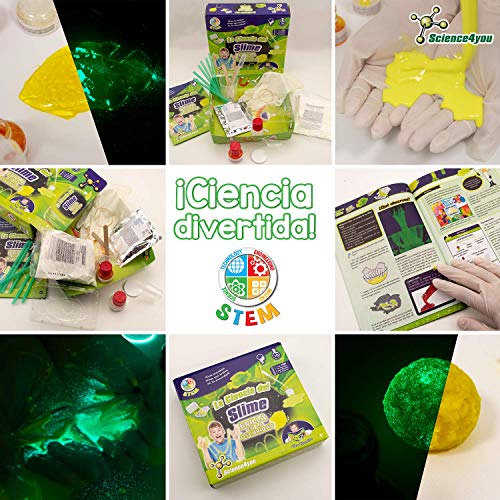 Science4you - La Ciencia del Slime - Brilla en la Oscuridad (609518)