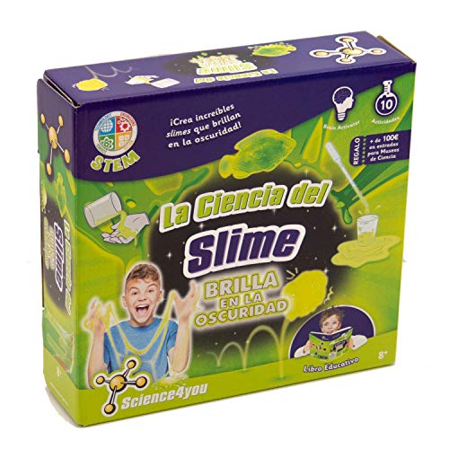 Science4you - La Ciencia del Slime - Brilla en la Oscuridad (609518)