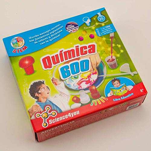 Science4you - Química 600 - Juguete científico y educativo (480343)