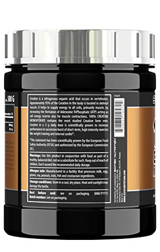 Scitec Nutrition Creatine Monohydrate, sin Sabor - 500 g