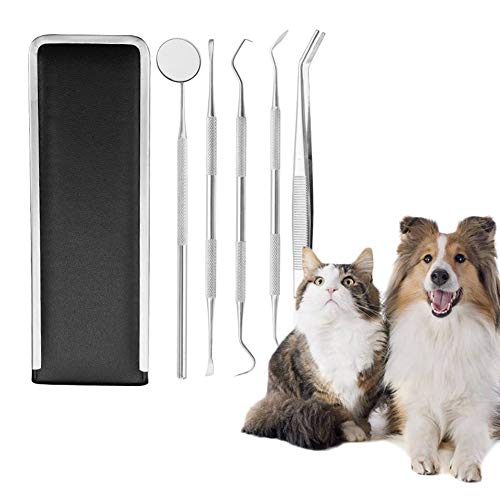 SCOBUTY Sarro Dental Limpiador,Limpiador de Dientes para Perros y Gatos,Dental Kit,Limpieza Dental Kit,Herramienta de Limpieza de Dientes para Perros y Gatos