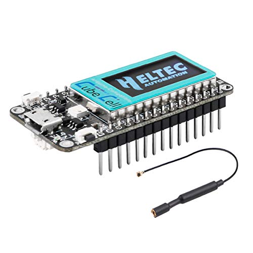 Seamuing Lora Module SX1262 LoRaWAN 868 915 mHz IoT placa de desarrollo CP2102 MCU 128KB Flash Ultra Bajo consumo de energía solar diseño alimentado con antena para Arduino y Escena Inteligente