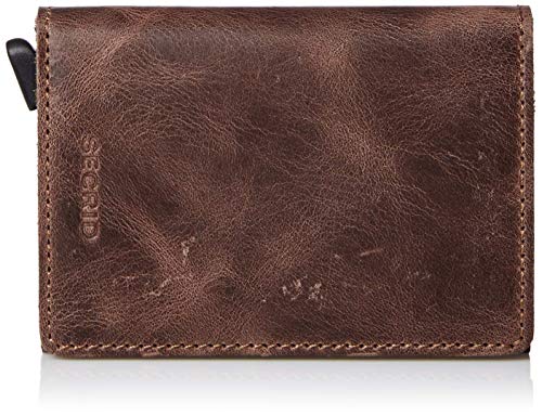 Secrid – Monedero vintage, tamaño 10,2 cm, chocolate (marrón) - SV-chocolate