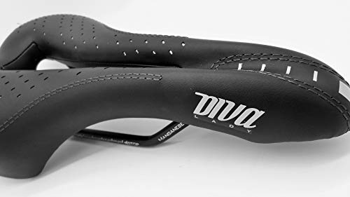 Selle Italia Diva Flow Sillín Mujer, Negro, S3