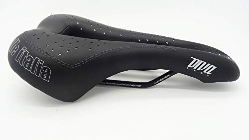 Selle Italia Diva Flow Sillín Mujer, Negro, S3