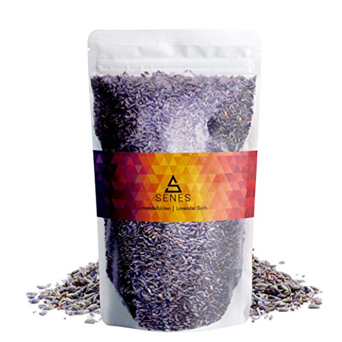 SENES - Capullos de lavanda secos, 2 paquetes de 75 g (150 g)