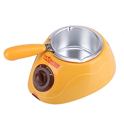 Services de fondue de chocolate eléctrico - Chocolatera 220 V olla de chocolate caldera para pinchos de fruta barniz de los pasteles regalo para Navidad, fiestas cumpleaños