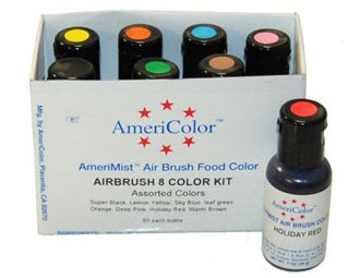 Set de 8 colores Airbrush AmeriColor AmeriMist Colores (8x19ml)