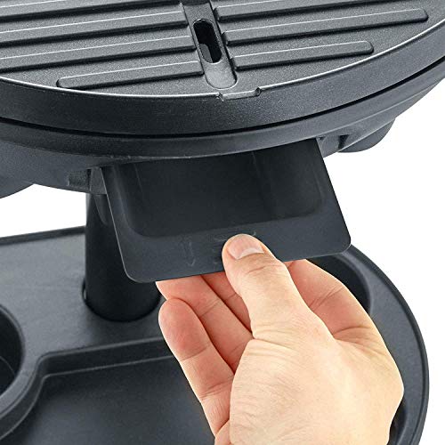 Severin Barbacoa Grill PG 8541 - Barbacoa de Pie, Superficie de Grill, 2000 W, 41 cm, Negro