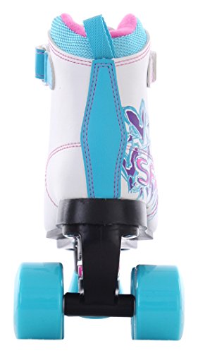 SFR Vision II Patines, Unisex niños, Blanco (White/Blue), 35.5 EU