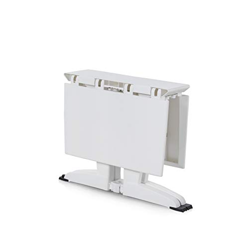 Shaf 55008 Mesa Plegable 2-4 Personas, Blanco, 81 x 55 x 23 cm