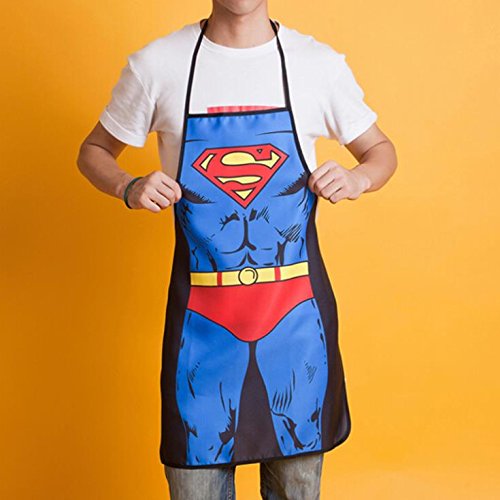 ShopINess - Divertido Delantal Cocina Superman