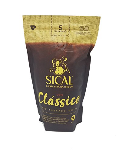 Sical Clásico - Café molido normal 5 Estrellas 250G Paquete 3