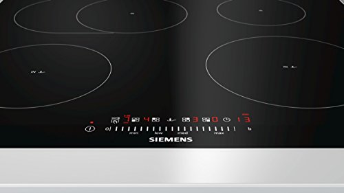 Siemens eh675ffc1e IQ300 hobs eléctrico/vitrocerámica/vidrio y cerámica/60,2 cm/temporizador con función apagado/Negro