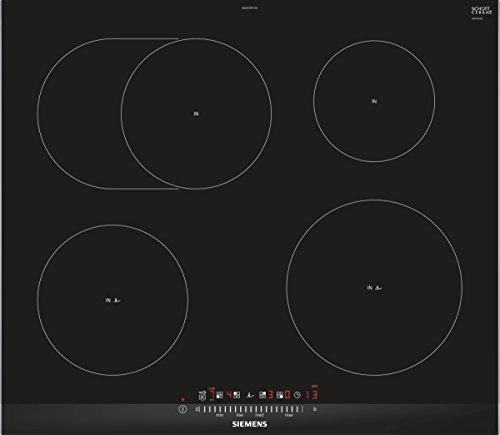 Siemens eh675ffc1e IQ300 hobs eléctrico/vitrocerámica/vidrio y cerámica/60,2 cm/temporizador con función apagado/Negro