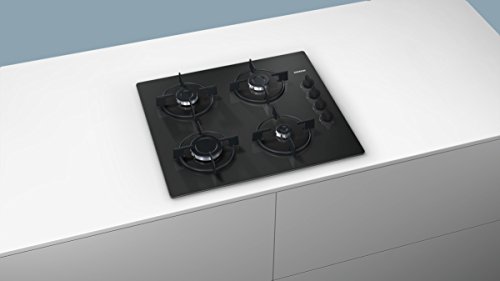 Siemens eo6b6pb10 integrado Gas Negro hobs