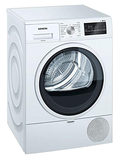 siemens - Secadora - Siemens Wt47R461Es, Bomba De Calor, 8 Kg, A+++, Display Led, Tambor De Acero, Blanco