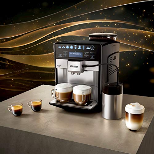 Siemens te653501de EQ. – Cafetera automática6 Plus S300, 1500 W, Plata