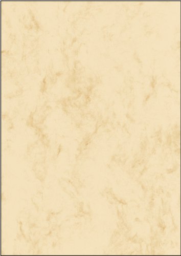 Sigel DP397 - Papel pergamino (200 gsm, A4, 50 hojas), color beige