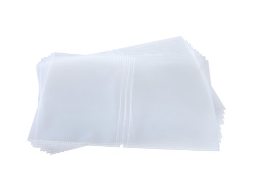 Sigel SM180 - Fundas dobles para menús (plástico, A4), transparente