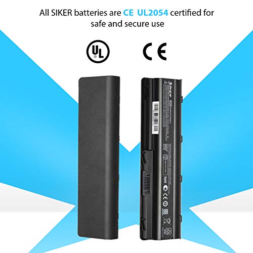 SIKER® Li-ion 6-cell 11.1V 48.84 WH Nueva batería para laptop para 593553-001 593554-001 mu06 mu09 - HP Battery Presario CQ32, CQ42, CQ43, CQ56, CQ62, CQ72, COMPAQ 435, 436 Notebook PC