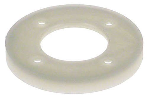 Silanos - Brida para lavavajillas E1000, N700F, N1000-SILANOS, N700PS, N90 (diámetro interior: 45 mm, diámetro: 91 mm, EPE, altura: 11 mm, agujero: 5,5 mm)