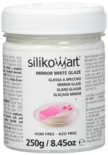 Silikomart 73.107.02.0001 Wonder Glaze White, Glaseado para Decorar