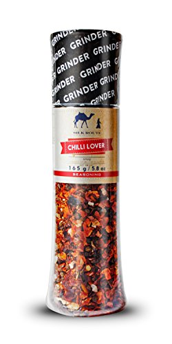 Silk Route Spice Company Molinillo de Chile de la especia 165g