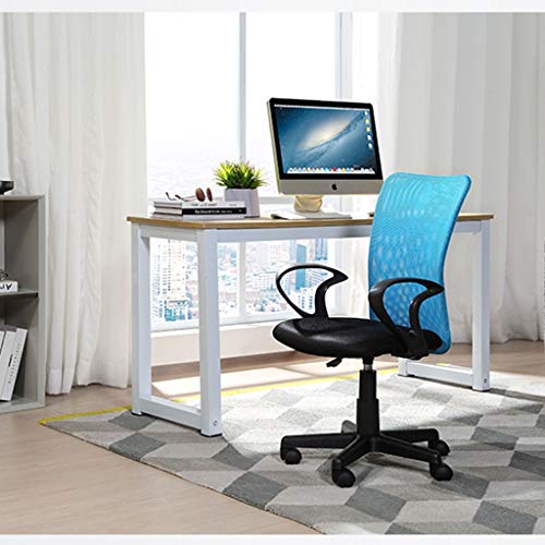 Silla de computadora De La Médula Negocio Silla Ergonómica Ventilado De Malla Silla Silla De Respaldo Personal De La Oficina, Silla Giratoria De 360 ​​° (Color : Blue, Size : 51 * 51 * 101.5cm)