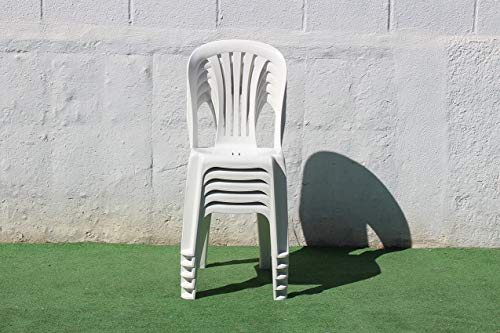 Silla sin brazos de pvc. Silla de plástico sin reposabrazos. Sillas de pvc sin brazos para catering, restaurantes, hostelería. Sillas apilables en pvc.