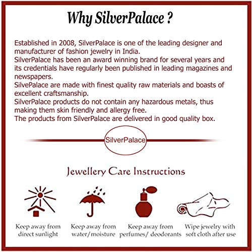 Silver Palace Colgantes de topacio místico Natural de Plata esterlina 925 para Mujer (Forma de Gota)