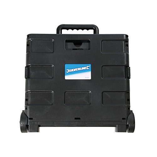 Silverline 633400 - Carretilla con caja plegable (25 kg)