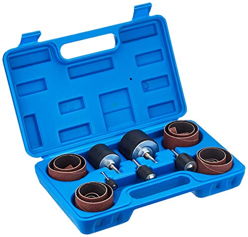 Silverline Tools 726040 - Juego de tambores de lijado, 25 pzas (Grano 80)