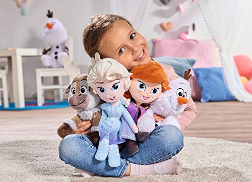 Simba 6315877642 Disney Frozen 2, Friends Sven 25 cm, marrón, 25 cm