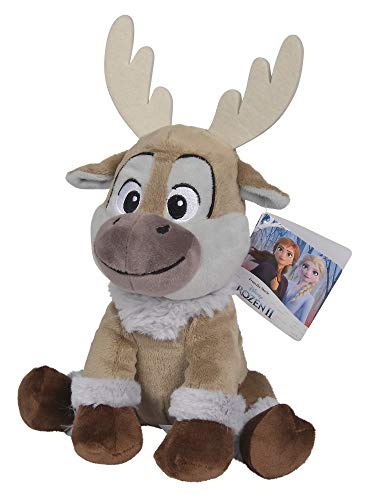 Simba 6315877642 Disney Frozen 2, Friends Sven 25 cm, marrón, 25 cm