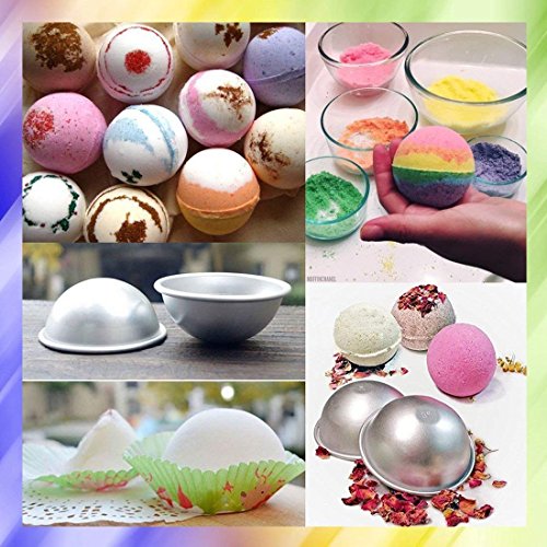 SIMUER Bath Bomb Mold DIY Seifenform Badebomben Badebombe Formas Tartas Pasteles Forma para artesanía