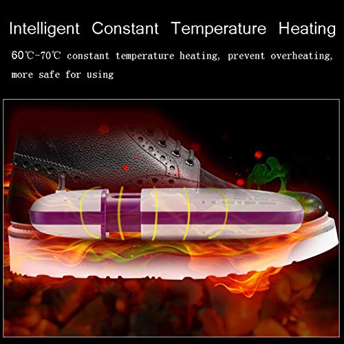 Sisyria De Secado Rápido Secador De Zapatos, Telescópica Secador De Pie Calentador De Zapata Ajustable Secador De Tiempo En El Arranque Inteligente Aparato De Secado A Prueba De Humedad,Normal