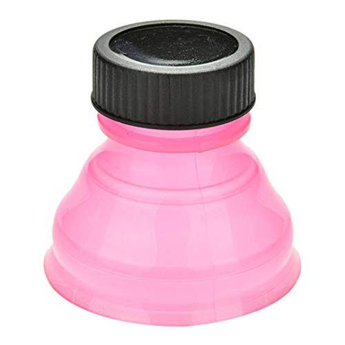 Sitrda Tapas Reutilizables para latas de 6 x 5 cm, Protector de Tapa Superior para Botellas de refresco, Color al Azar