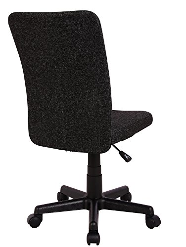 SixBros. Silla de Oficina Silla giratoria Negro - H-2578/2495