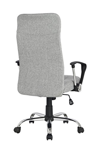 SixBros. Sillón de Oficina Silla de Oficina Silla giratoria Gris - H-935-6/2165