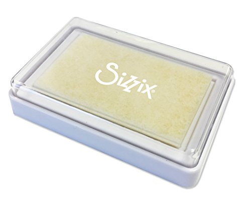 Sizzix Accesorio, Almohadilla de tinta estampada (transparente), Única,