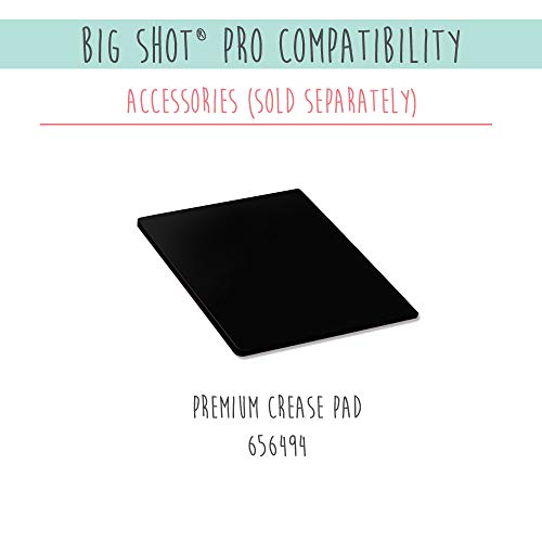 Sizzix Big Shot Pro, máquina de corte y repujado manual con accesorios estándar y punzón para troqueles, tamaño A3 (33 cm)